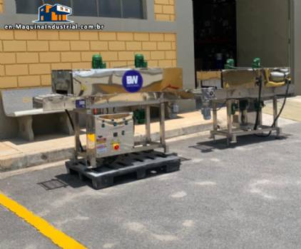 Stainless steel tunnel for ultra-fast heating and cooling, BW Machines Stainless steel tunnel for ultra-fast heating and cooling, BW Machines