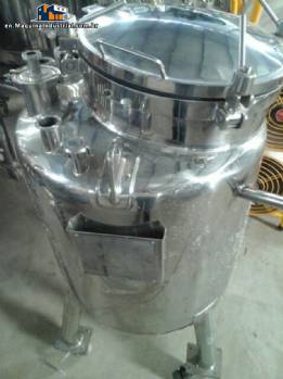 Transfer tank 316 stainless steel for 140 liters Inoxil Transfer tank 316 stainless steel for 140 liters Inoxil